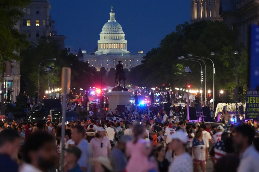 Trump mixes patriotism with partisanship as he celebrates America's 'joyous' 250th anniversary