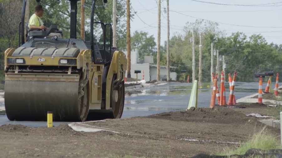 Final asphalt laid for $9.8 million West 20th project