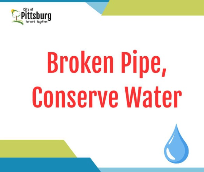 Pittsburg issues water conservation advisory
